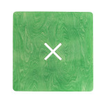 Малый квадратный стол, зеленый