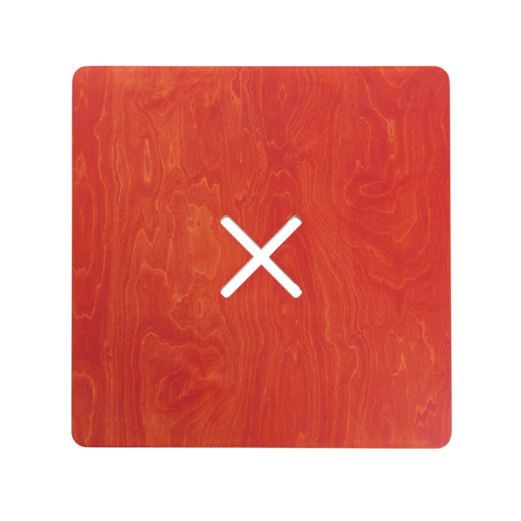 Leiunurk: Kandiline laud, punane
